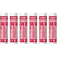 Soothing Touch Strawberry Shortcake Vegan Lip Balm Moisturizing Natural Lip Care for Dry Lips Plant Based Hydrating Balm Flavored Lip Moisturizer 0.25 oz (6 Pack)