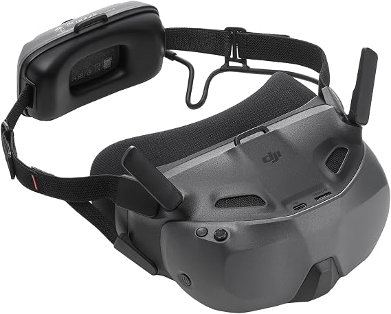 DJI Goggles N3, FPV Goggles with 1080p Ultra-Wide Screen, Immersive Flight Experience, Wireless Streaming, Drone Goggles, Ready-to-Use Kit, AR Cursor