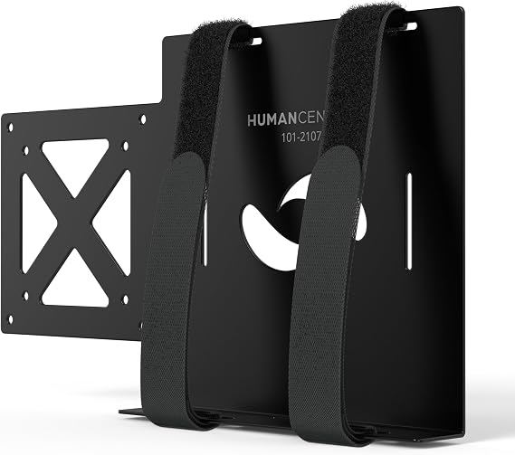 HumanCentric Universal Small Device Mount for VESA Arms, Adjustable Strap