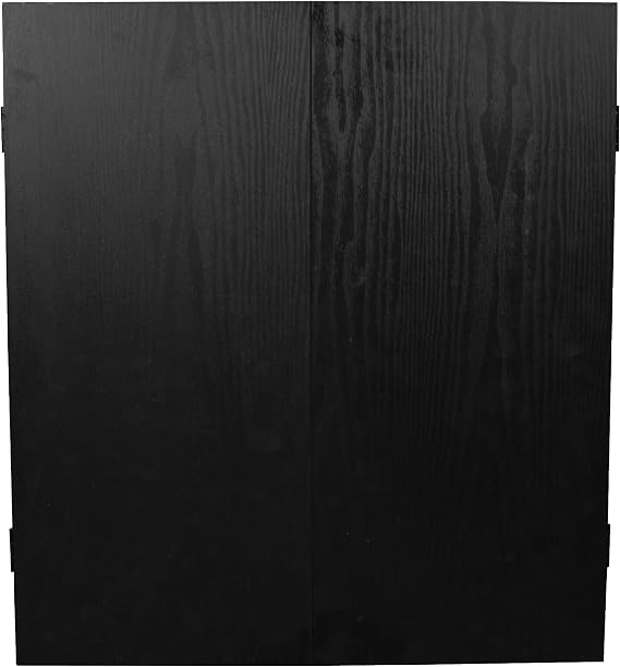 Ruthless | Dart Board Cabinet | Professional Heavy Duty Square Black Dartboard Storage
