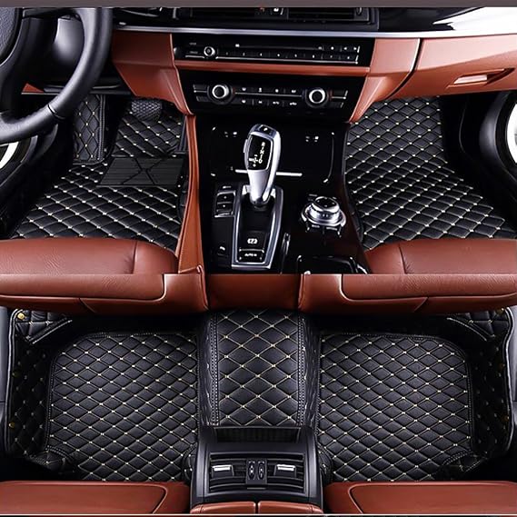Custom Fit Car Floor Mats for Benz G-Class AMG 4 door/G500 G550 G55 G63 G65 1999-2017 All Weather Waterproof Auto Liner Mats (Black)
