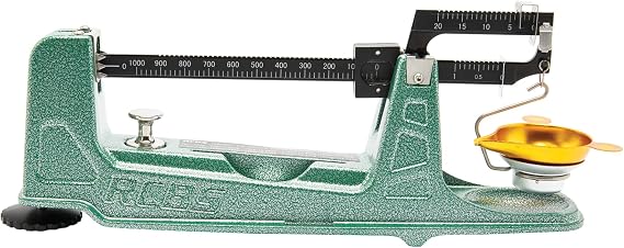 RCBS M1000 Mechanical Reloading Scale 1000 Grain Capacity Green