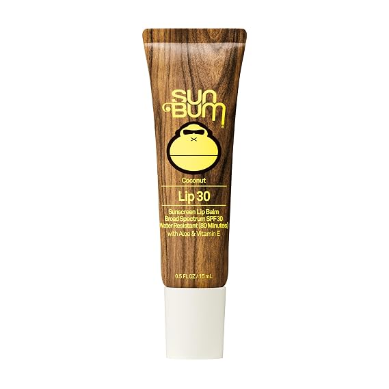 Sun Bum SPF 30 Coconut Sunscreen Lip Balm, Clear - 0.5 oz
