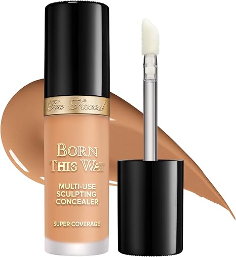 Too Faced Born This Way Super Coverage Multi-Use Concealer | Full Coverage, Oil Free, Long Lasting + Hydrating,13.5ml