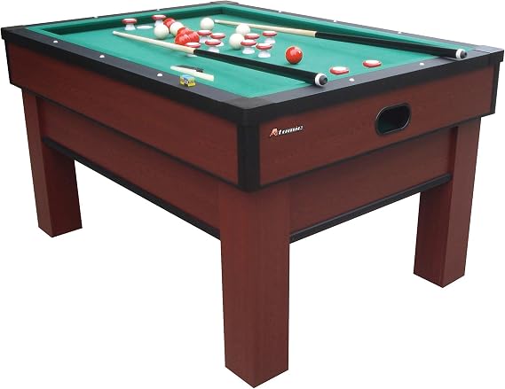 Atomic Classic Bumper Pool Table Multi-coloured, 5- 7/8 Top Apron; 7-3/4 Bottom Apron