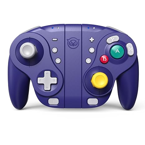 NYXI Wizard Wiederaufladbarer Gamecube Controller für Switch 2kabelloser Gamecube Controller mit Halleffekt-Joystickprogrammierbarmechanischem Auslöser6-Achsen-GyroTurbo und Vibration