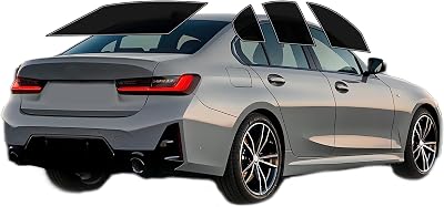 AUTOTEK Precut All Sides Windows Tint Film Cars Sun Blocking Protection Privacy Anti Shatter Glass Film Any Tint Shade kit for BMW 3 Series Sedan 2019-2023
