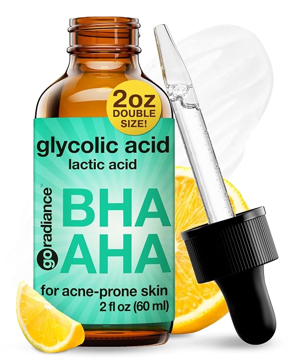 Glycolic Acid Exfoliant - AHA BHA Serum - 2 Fl Oz