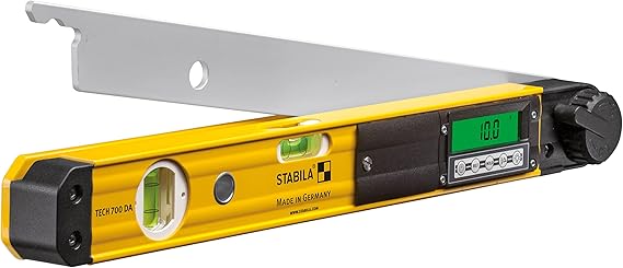 Stabila Tech 700 DA Electronic Angle Meter Protractor Bevel and Spirit Level. 18903