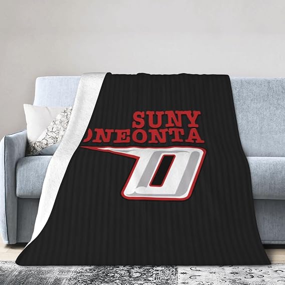 Suny Oneonta Ultra-Soft Micro Fleece Blanket Soft Comfortable Flannel Blanket Available for Bed Couch Living Room