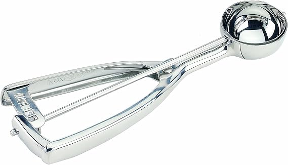 Crestware Disher,1 1/8 in Bowl W,#60 Scoop DSS60-1 Each