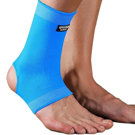 SPOTBRACE Ankle Brace Compression Sleeve, Ankle Support For Women Men 2Pack