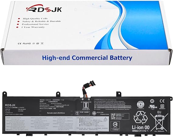 L17C4P72 L17L4P72 L17M4P72 L18M4P71 Laptop Battery for Lenovo ThinkPad P1 X1 Extreme X1E YINSHI 2018 2019 1st Gen/2nd Gen Series 01YU911 01AY968 01AY969 SB10S57317 SB10Q76928 SB10Q76929 15.36V 80Wh