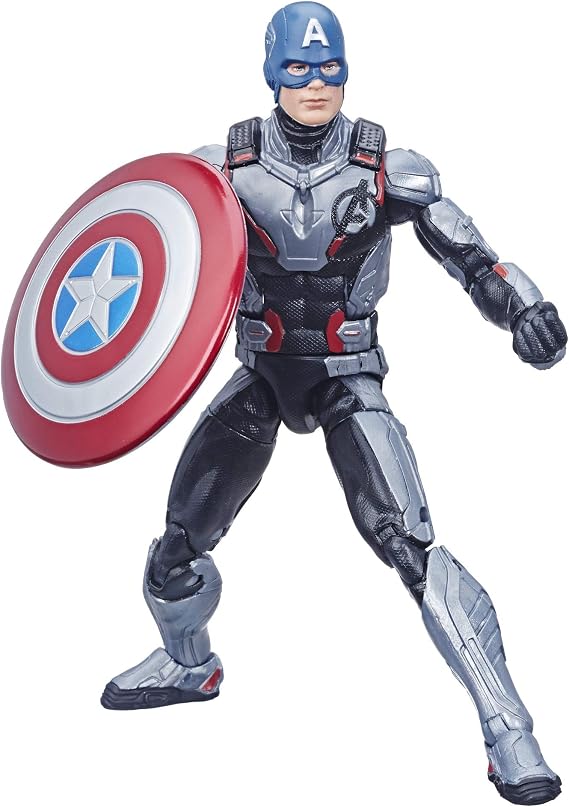 Hasbro Marvel Legends Series Avengers: Endgame 6" Captain America Marvel Cinematic Universe Collectible Fan Figure