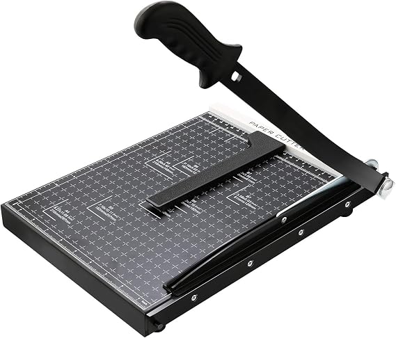 Nictemaw A4 Paper Trimmer Guillotine Metal 47cm - Black