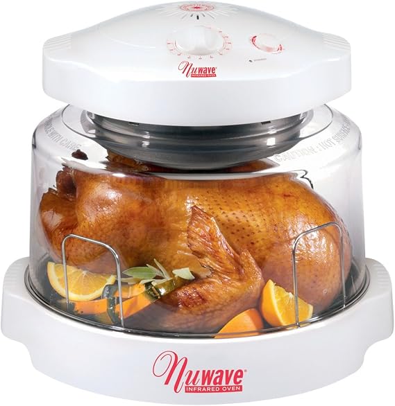 Nuwave 20201 Analog-Controlled Infrared Tabletop Oven, White
