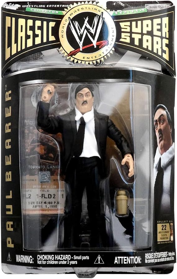 Jakks Pacific Inc WWE Classic Superstar Collector Series #9 Paul Bearer