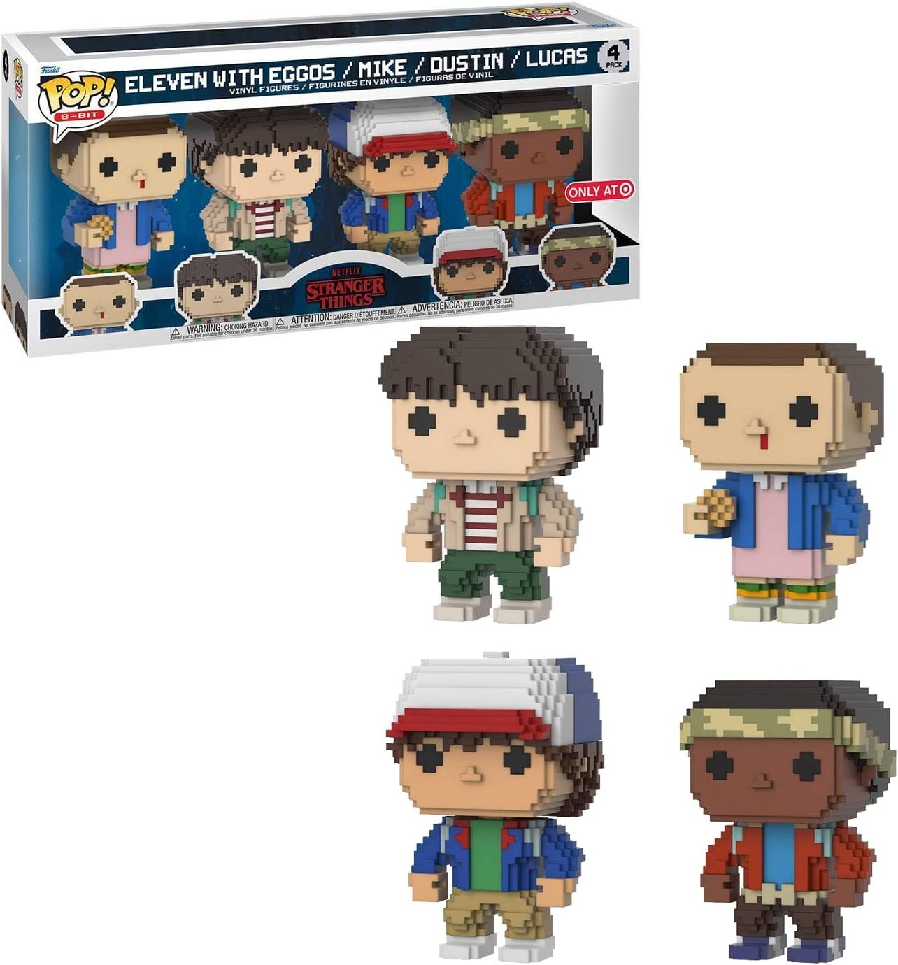 Funko POP! 8-Bit: Stranger Things 4 Pack