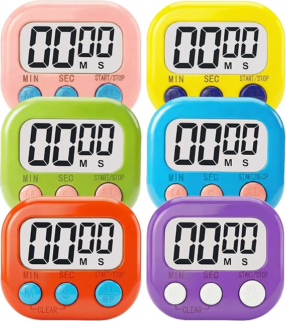 Digital Timer for Classroom Teachers Students, Magnetic Countdown Timer