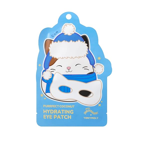 TONYMOLY x Squishmallows Cam Eye Mask - Dark Circles, Brightening Patches