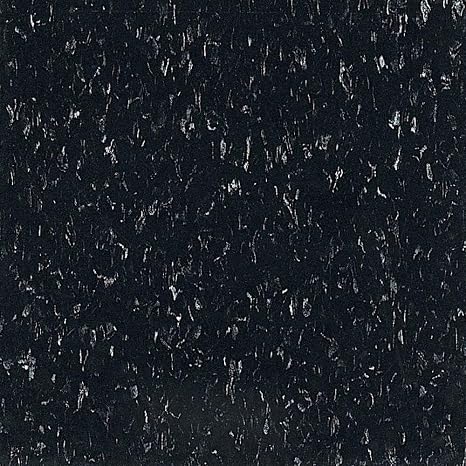 Armstrong Standard Excelon Imperial Texture 12 in. x 12 in. Classic Black Vinyl Composition Commercial Tiles (45 sq. ft./case)