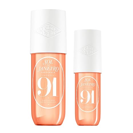 Sol de Janeiro Cheirosa 91 Hair & Body Fragrance Mist Home & Away Duo - 8.1 fl oz & 3 fl oz Bundle