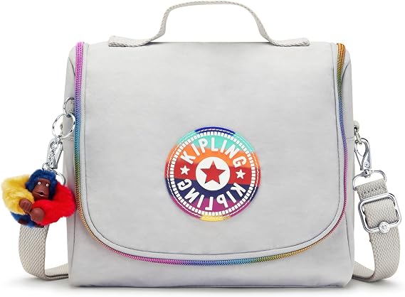 Kipling Kichirou Lunch Bag Truly Grey Rainbow