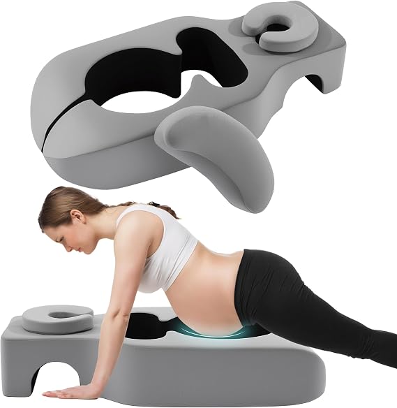 BALAPET Memory Foam Pregnancy Massage Pillow, Supportive Full Body for Maternity with Adjustable Headrest and Abdominal Support Pillow, Maternity Massage Cushion with Supportive for Comfortable Rest