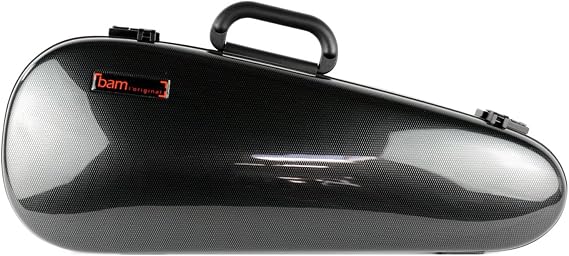 Bam Hightech Overhead Cabin Violin Case (Black Carbon)