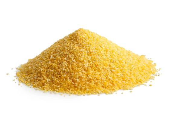 Yellow Organic Cornmeal, Non-GMO, Whole Grain, Fine Meal, Great for Cornbread, Bulk, 25 lb