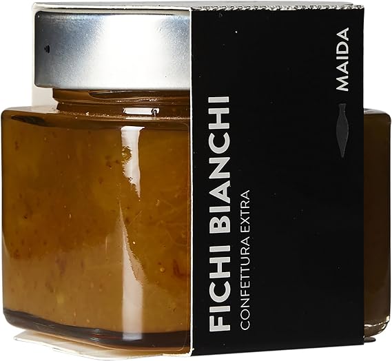 White DOP Cilento Fig Extra Jam - Maida Farm, Campania, Italy -7.7 oz