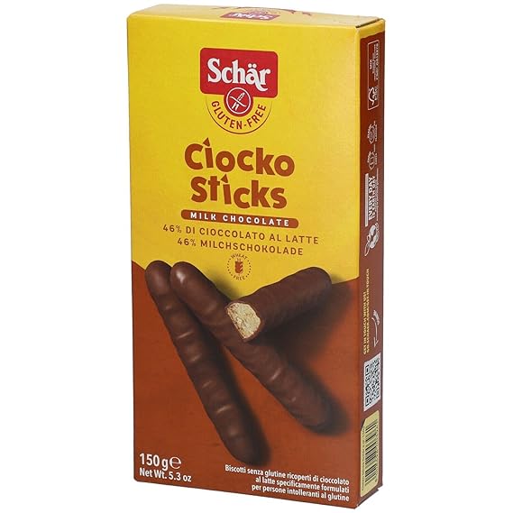 Schar Gluten Free Chocolate Fingers, 150 g