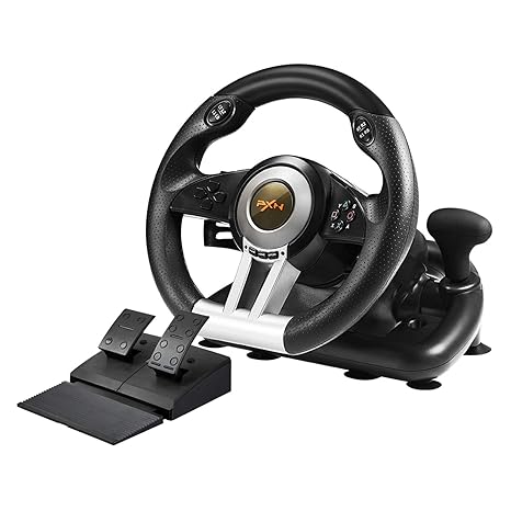 PXN V3PRO PC Racing Steering Wheel USB Simulator Race Gaming Steering Wheel