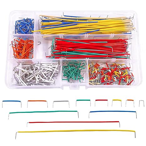 (560 Pcs) MCIGICM Breadboard Jumper Wire Cables for Arduino, 14 Vaules, 2-125 mm