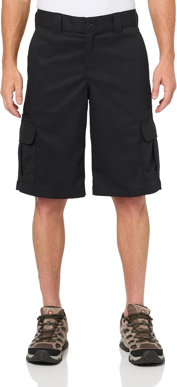 Dickies Mens Flex Relaxed Fit Cargo Shorts, 13"