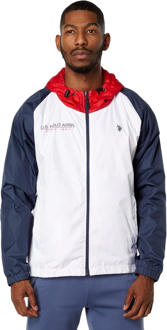 U.S. POLO ASSN. USPA Multicolor Windbreaker