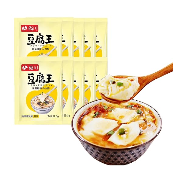 Glucono Delta Lactone Tofu King Coagulant 3g*10 Bags Douhua Tofu Pudding