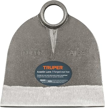 Truper Lane No. 3 Field Hoe Head, 2.1 lb Forged Steel, Heavy-Duty Replacement Hoe Head for Agriculture and Landscaping Model AL-3/10609