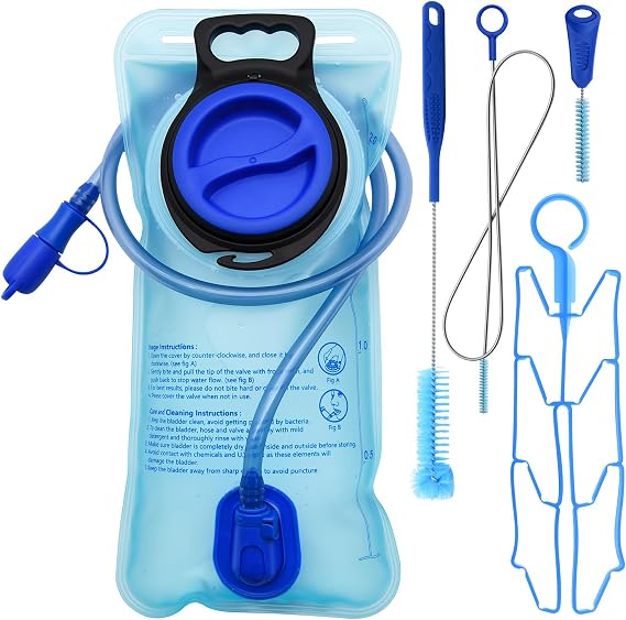 1.5L/2L/2.5L/3L Large Opening Hydration Bladder for Cycling Hiking Camping