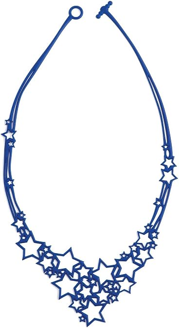 Batucada Stars Navy Blue Neckalce