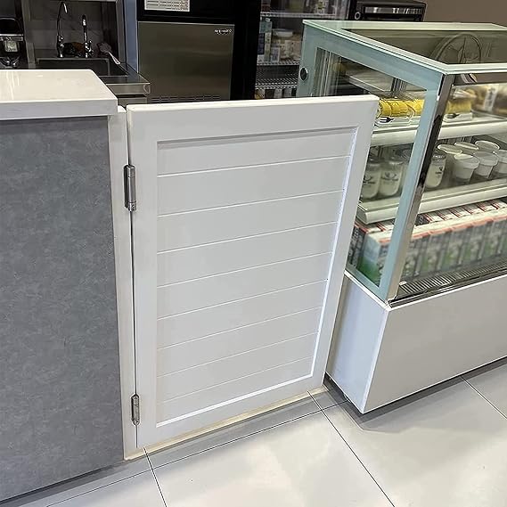 Saloon Swinging Doors Cafe Doors, Swinging Cafe Doors Modern Saloon Swing Doors Counter Bar Half Waist Door Gate Butler Door Fence for Shop/Emporium/Entrance and Exit ( Size : W70xH90cm(27 1/2"x35 3/8