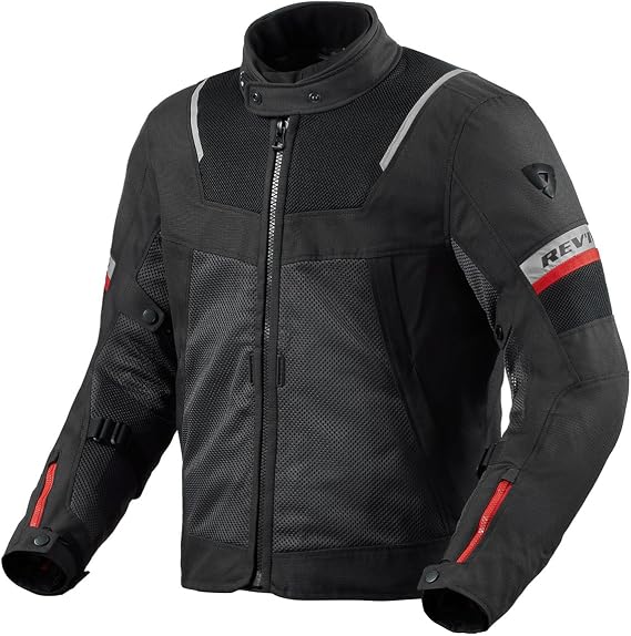 REV'IT! Men's Tornado 4 H2O Adventure Touring Motorcycle Jacket (Black/Anthracite - X-Small)