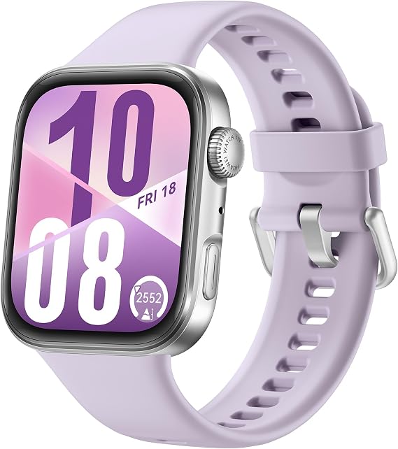 HUAWEI WATCH FIT 4 Akıllı Saat, 100+ Spor Modu, Ultra İnce Tasarım, Mor