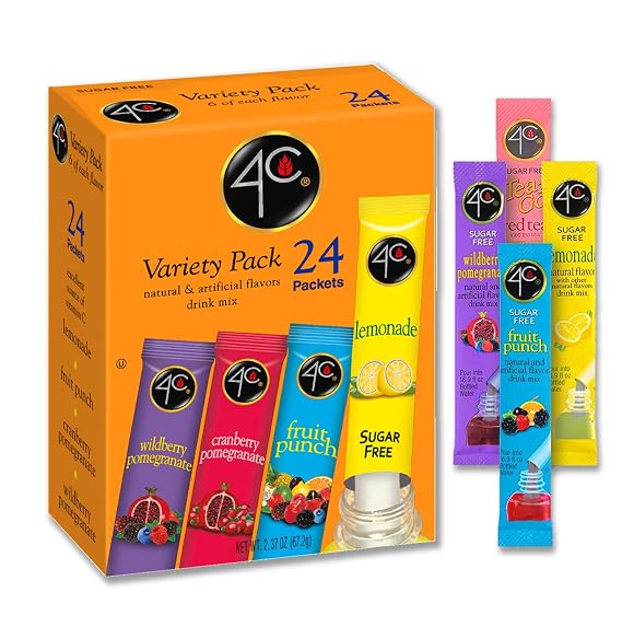 Totally Light 2-Go Drink Mix, Bonus Variety Pack, 24 stick box
