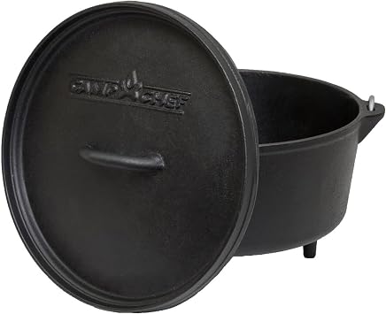 Camp Chef Classic 10" Deep Dutch Oven,Black