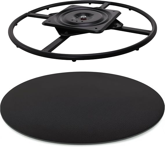 24" Recliner Chair Swivel Base Conversion Kit Replacement Part & Bottom Pad