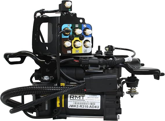 JWK2-R315-AD4U - RMT Air Suspension Compressor & Valve Block Assembly For Jeep Grand Cherokee 11-19