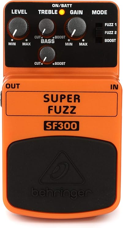 BEHRINGER SF300 Super FUZZ 3 Modes Fuzz-Distortion