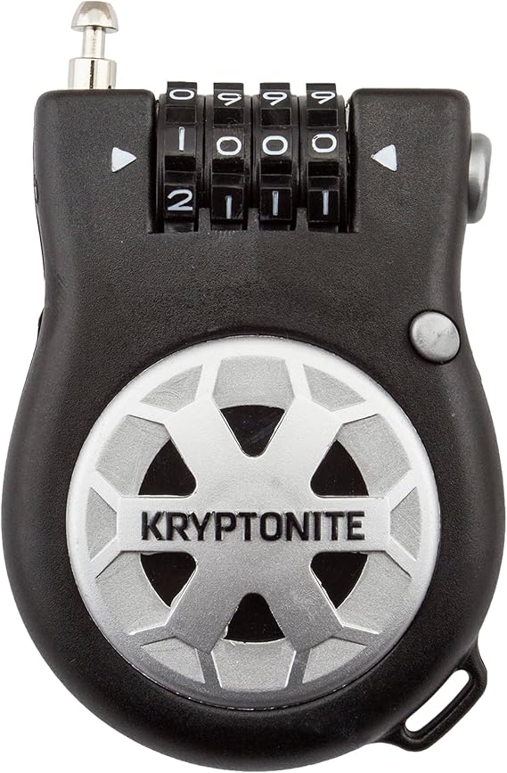 Kryptonite R2 2.4mm Retractor Combo Cable Bicycle Lock