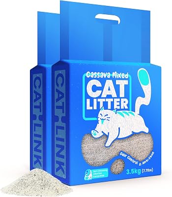 CATLINK Cassava Mixed Cat Litter 7.7lb 2 Bags